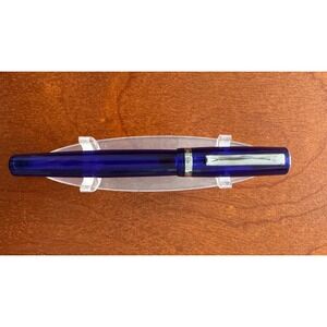 Vintage Monteverde ARISTA Transparent Blue Rollerball Pen No Box